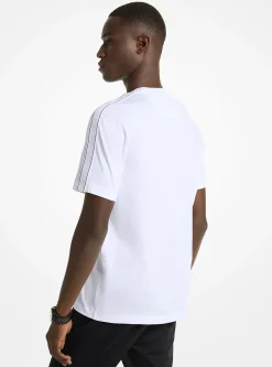 T-shirt em algodão com fita com logótipo | Michael Kors [PT]