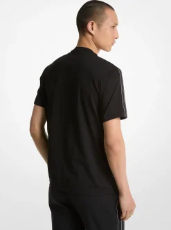 T-shirt em algodão com fita com logótipo | Michael Kors [PT]