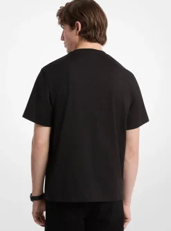 T-shirt em algodão com logótipo gráfico | Michael Kors [PT]