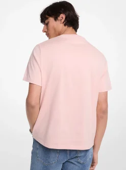 T-shirt em algodão com logótipo em relevo | Michael Kors [PT]