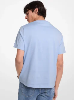 T-shirt em algodão com logótipo em relevo | Michael Kors [PT]