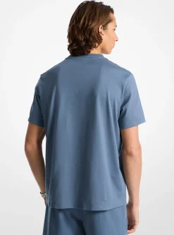 T-shirt em algodão com logótipo em relevo | Michael Kors [PT]