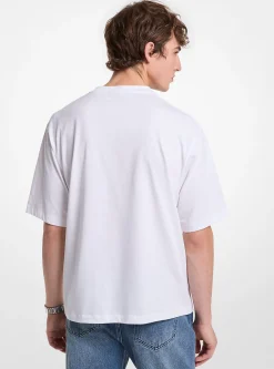 T-shirt em algodão com logótipo | Michael Kors [PT]