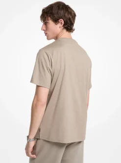 T-shirt em algodão com logótipo em relevo | Michael Kors [PT]