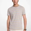 T-shirt em algodão às riscas | Michael Kors [PT]