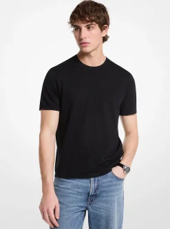 T-shirt em linho e algodão | Michael Kors [PT]