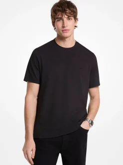 T-shirt piqué em mistura de algodão | Michael Kors [PT]