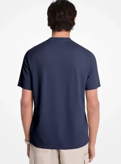 T-shirt piqué em mistura de algodão | Michael Kors [PT]
