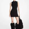 Vestido com meia gola em viscose elástica | Michael Kors [PT]