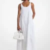 Vestido em camadas em algodão elástico | Michael Kors [PT]