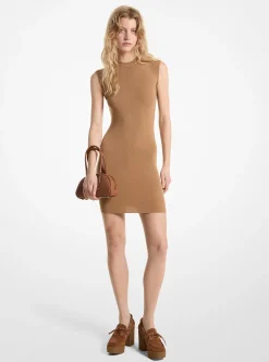 Vestido em mistura de lã merino | Michael Kors [PT]