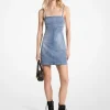 Vestido mini em ganga elástica | Michael Kors [PT]