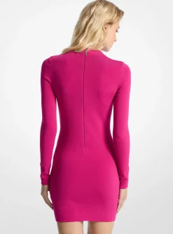 Vestido mini em mistura de viscose | Michael Kors [PT]