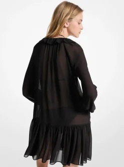 Vestido mini franzido | Michael Kors [PT]